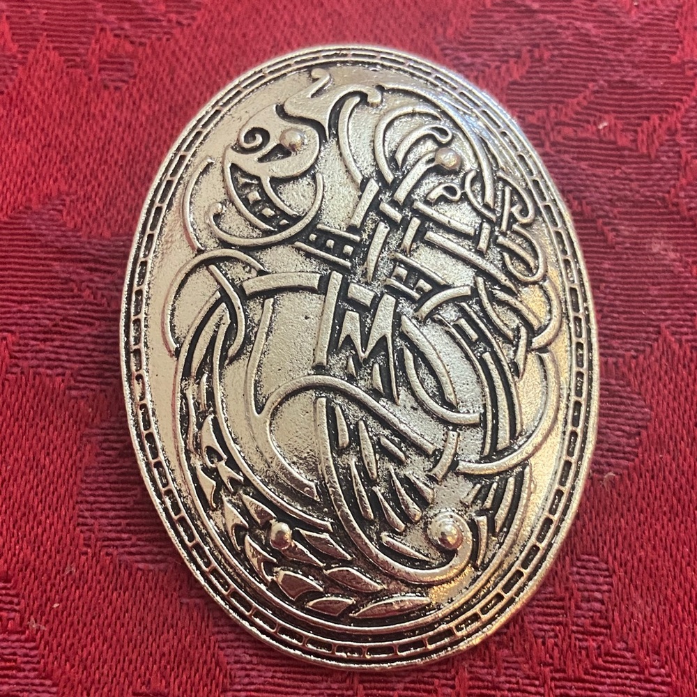 Vintage Style Viking Turtle Broach